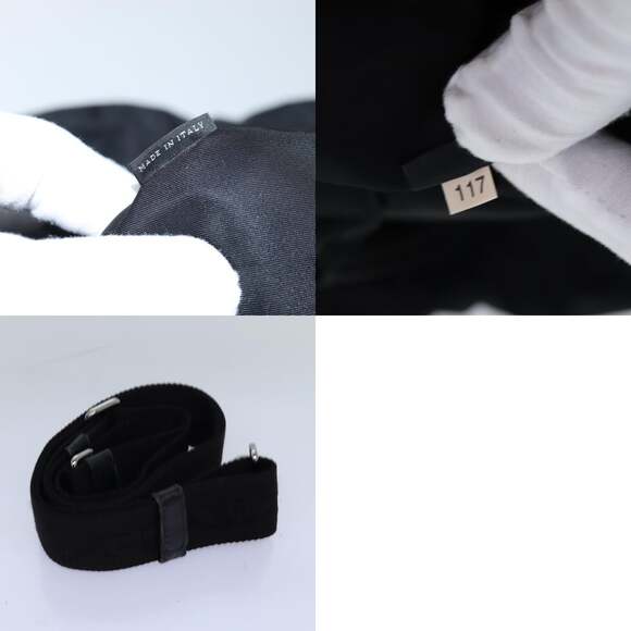 PRADA Hand Bag Nylon Black - Picture 13 of 13